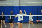 VB vs MHC  Wheaton Women's Volleyball vs Mount Holyoke College. - Photo by Keith Nordstrom : Wheaton, Volleyball, VB